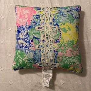 Lilly Pulitzer throw pillow